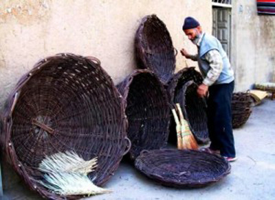 درختچه ارغوان,هنر لوده بافی