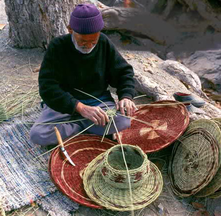 صنایع دستی ایران, هنر سبدبافی